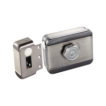 Electric motor door cylinder lock for access control system and video door phone